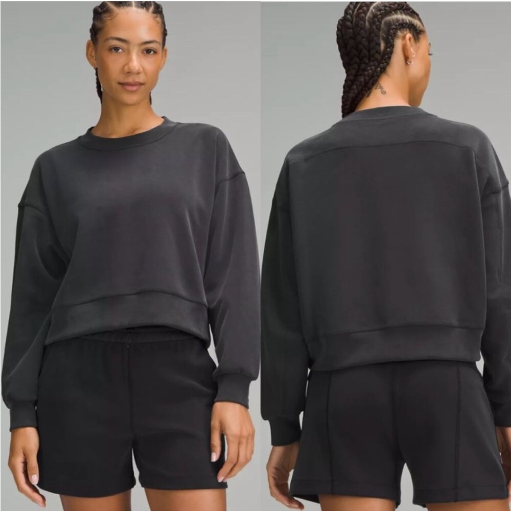Lululemon Softstreme Perfectly Oversized Cropped Crew